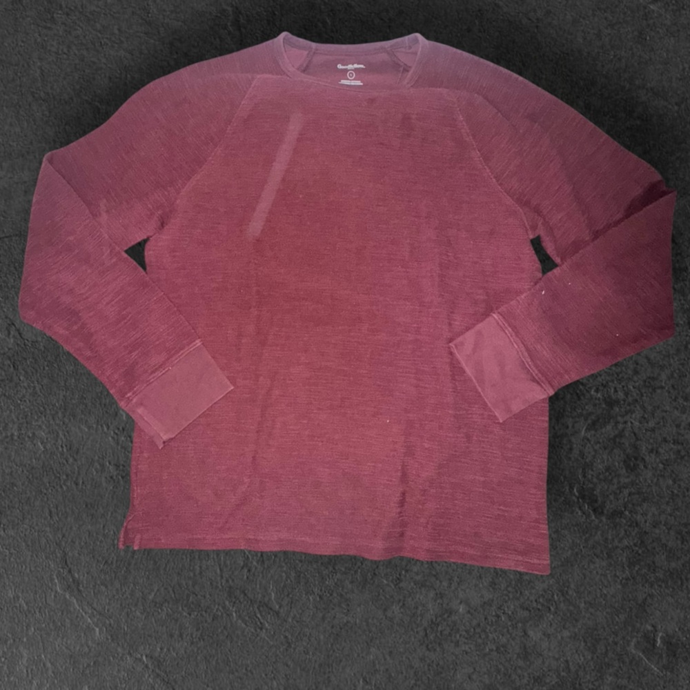 Goodfellow & Co Maroon Long Sleeve Shirt
